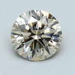 1 pcs Diamant (Couleur naturelle) - 1.10 ct - Rond - Fancy, Nieuw