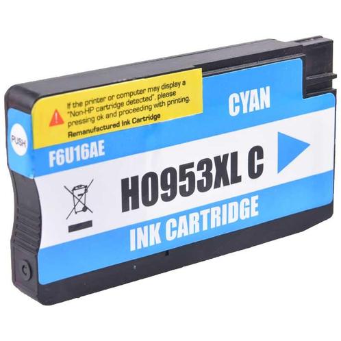 Huis-Merk  HP 953XL C Cyaan ( F6U16AE ) 25ml 247Print, Computers en Software, Printerbenodigdheden, Nieuw, Verzenden