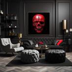 Artxlife - Red Rose Leather Skull [XXL], Antiek en Kunst