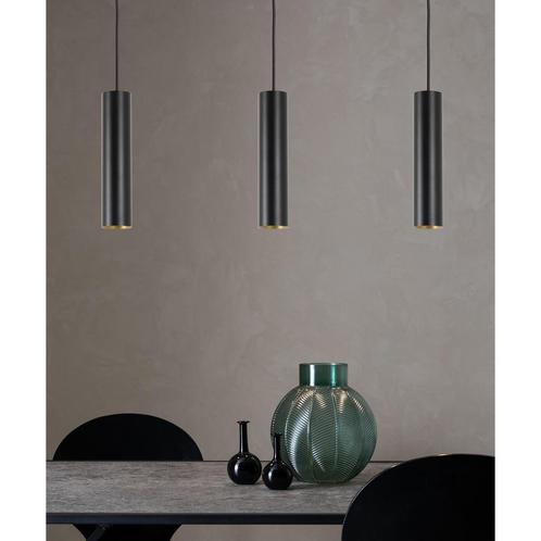 hanglampen Cylin Hangspot Matzwart Binnenverlichting, Huis en Inrichting, Lampen | Hanglampen, 75 cm of meer, Nieuw, Metaal, Overige materialen