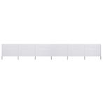 Zandwit Windscherm 8m breed | Tweede Kansje | OP = OP!, Tuin en Terras, Tuinschermen, Verzenden, Nieuw, 200 cm of meer, 150 tot 200 cm
