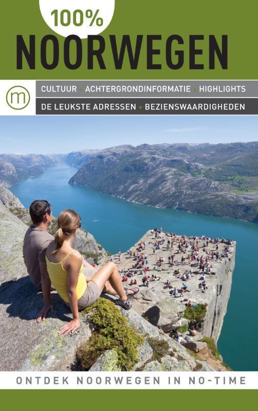 100% Noorwegen / 100% landengidsen 9789057674983, Boeken, Reisgidsen, Zo goed als nieuw, Verzenden