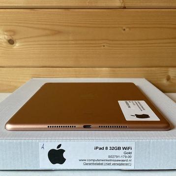 Apple iPad 8 goud 32GB 10.2 WiFi (4G) + garantie beschikbaar voor biedingen