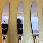 6 Versace Rosenthal Messer – 24k vergoldet – Länge 20,4 cm –