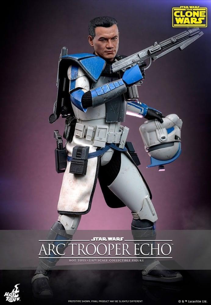 Star Wars: The Clone Wars Action Figure 1/6 Arc Trooper Echo, Verzamelen, Star Wars, Ophalen of Verzenden