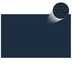 vidaXL Zwembadfolie solar drijvend 800x500 cm PE zwart en, Verzenden