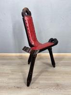 Authentieke robuste brutalist driepoot kruk - Tabouret -