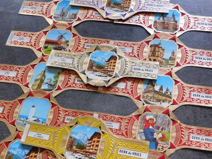 Top Assortiment AGIO & Derk de Vries Sigarenbandjes - 50, Antiek en Kunst, Antiek | Speelgoed
