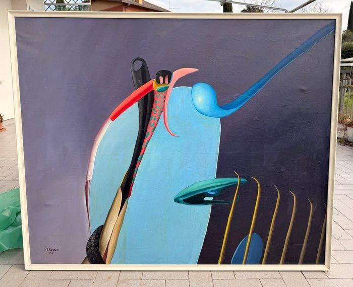 Marco Rossati (1943) - Senza titolo, Antiek en Kunst, Kunst | Schilderijen | Modern