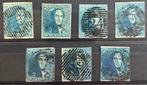 België 1849 - 2c Blauw, Leopold I type Epauletten, 7, Postzegels en Munten, Postzegels | Europa | België, Gestempeld