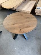 Eettafel rond, verjongde rand, 100 cm (nieuw, outlet), Nieuw