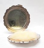 Art Deco Toiletset - Zilver - Grote Poederdoos