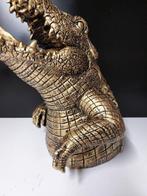 Statue, crocodile head - 44 cm - polyresin