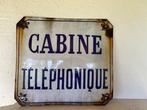 Cabine Telephonique - Emaille bord - Emaille