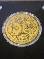Niger. 100 Francs 100 Kronen Franz Joseph I. 1908 1/200 Oz, Postzegels en Munten