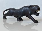 Statue, Art Deco Puma - 12 cm - Dur Hêtre