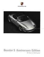 2004 PORSCHE BOXSTER S 50 JAAR 550 SPYDER BROCHURE ENGELS .., Ophalen of Verzenden, Nieuw