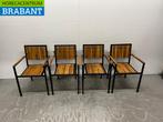 Bolero DS151 stoelen met acaciahouten armleuning antraciet, Zakelijke goederen, Ophalen of Verzenden, Nieuw in verpakking
