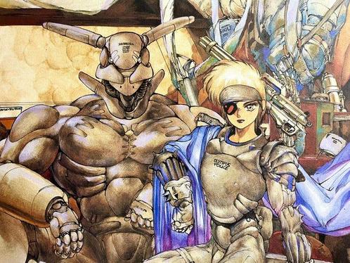 Masamune Shirow (1961) Doble set: - Appleseed (1987) &, Antiek en Kunst, Kunst | Designobjecten