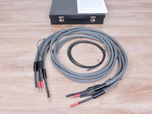 Dyrholm Audio Vision highend audio speaker cables 2,5 metre, TV, Hi-fi & Vidéo, Câbles audio & Câbles de télévision, Enlèvement ou Envoi