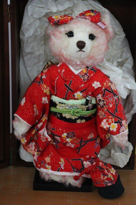 Steiff Matsuhime Teddybeer, Japan exclusief - Ours en, Antiquités & Art, Antiquités | Jouets