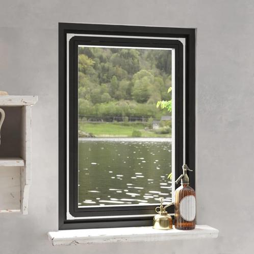 vidaXL Insectenhor voor ramen magnetisch 80x120 cm wit, Doe-het-zelf en Bouw, Deuren en Vliegenramen, Nieuw, Verzenden