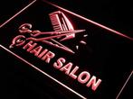 Hair salon kapper neon bord lamp LED verlichting reclame lic, Huis en Inrichting, Verzenden, Nieuw