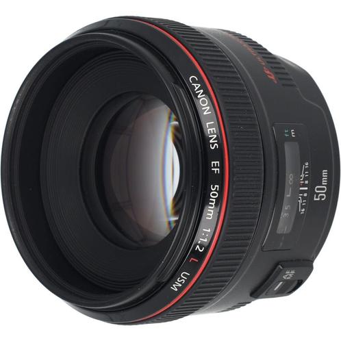 Canon EF 50mm F/1.2 L USM occasion, Audio, Tv en Foto, Foto | Lenzen en Objectieven, Zo goed als nieuw, Verzenden