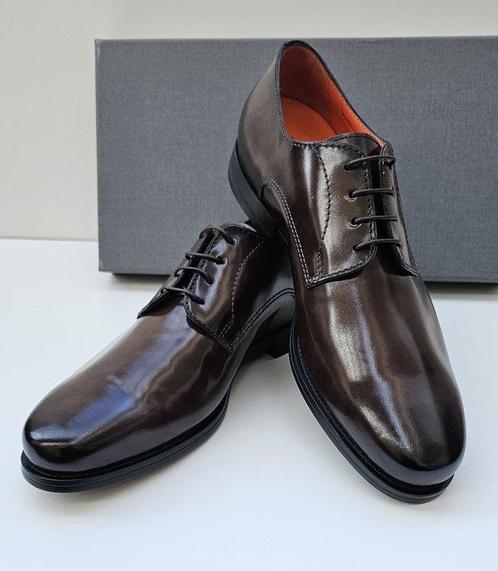 Santoni - Chaussures à lacets - Taille : EU 44, EU 44.5 -, Kleding | Heren, Schoenen