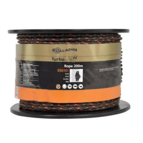 Gallagher duopack turboline cord terra 2x200m (56101), Animaux & Accessoires, Box & Pâturages