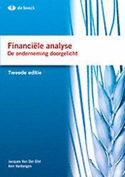 Financiële analyse - de onderneming doorgelicht, Livres, Livres scolaires, Envoi