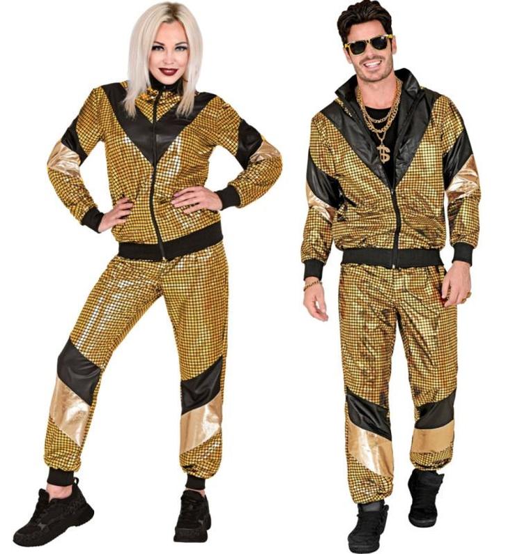 Gouden Trainingspak Fout, Kleding | Heren, Carnavalskleding en Feestkleding, Nieuw, Verzenden