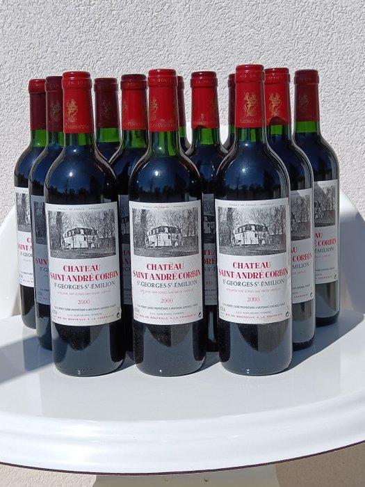 2000 Chateau Saint Andre Corbin - St-Georges-St-Emilion - 12, Collections, Vins