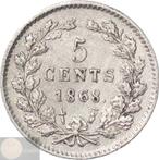 Koninkrijk der Nederlanden. Willem III. 5 Cents 1868