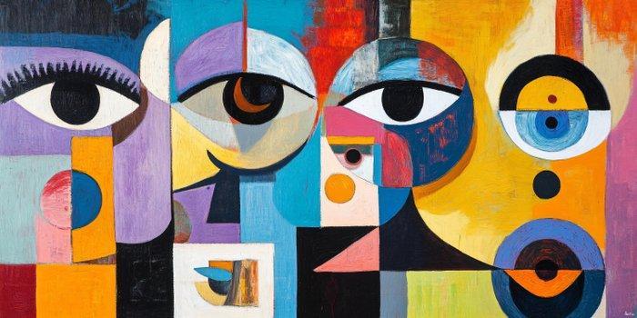 Felix van Horst - Mosaic Moments (XXL), Antiek en Kunst, Kunst | Schilderijen | Modern