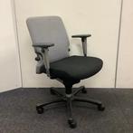 Comforto 77 Ergo- bureaustoel , zwarte / grijze stoffering -, Bureaustoel