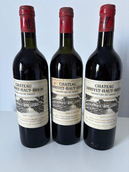 1977 Chateau Larrivet-Haut-Brion - Bordeaux, Graves Grand, Verzamelen, Wijnen
