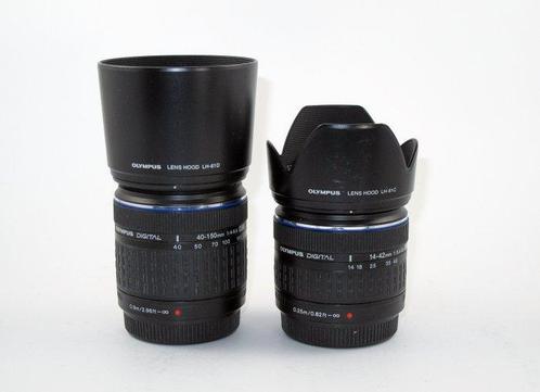 Olympus Zuiko Digital 4/3, 14-42mm en 40-150mm (set van 2 FT, Audio, Tv en Foto, Fotocamera's Digitaal
