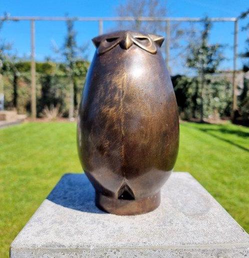 Beeldje - Etruskische uil - Brons, Antiek en Kunst, Kunst | Designobjecten