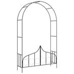 Tuinpoort met Hek Ijzer | Retour Deal | -40%, Tuin en Terras, Tuinhekken en Hekwerk, Verzenden, Nieuw, IJzer, Overige typen