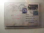 Brazilië 1932 - LZ 127 Zuid-Amerika reis - Terugreis, Postzegels en Munten, Gestempeld