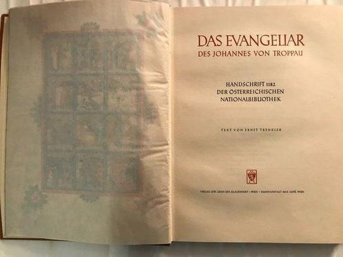 Ernst Trenkler - Das Evangeliar des J. von Troppau Codex -, Antiek en Kunst, Antiek | Boeken en Manuscripten