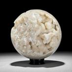 GEEN RESERVEPRIJS - Prachtig paar witte druzy en, Antiek en Kunst