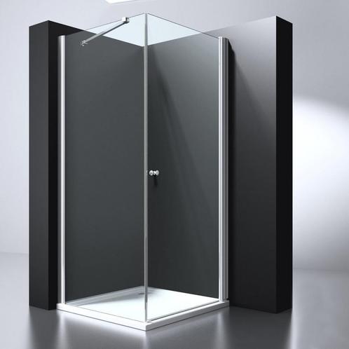 Aanbieding: Best Design Erico Vierkante Cabine Met 1 Swing, Doe-het-zelf en Bouw, Sanitair, Douche, Nieuw, Chroom, Ophalen of Verzenden