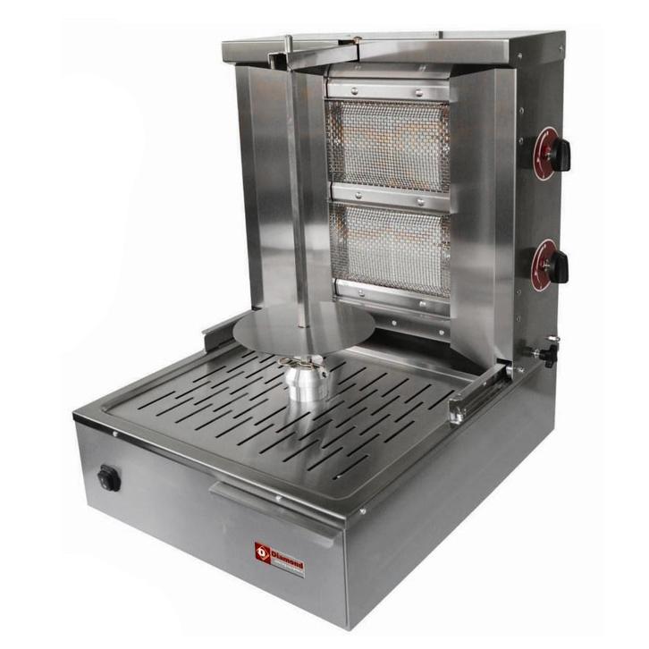 Donergrill| Gas (2 Branders) | Max. 20 kg |, Zakelijke goederen, Horeca | Keukenapparatuur, Nieuw in verpakking, Verzenden