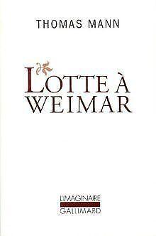 Lotte à Weimar  Mann,Thomas  Book, Livres, Livres Autre, Envoi