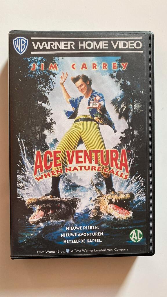ACE VENTURA WHEN NATURE CALLS (VHS), Cd's en Dvd's, VHS | Film, Gebruikt
