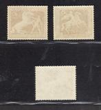 Duitse Rijk 1938/1940 - Bruine Band 1938-40. De drie, Postzegels en Munten, Gestempeld