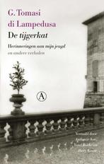 De tijgerkat ; Herinneringen aan mijn kindertijd en andere, Verzenden, Gelezen, G. Tomasi di Lampedusa