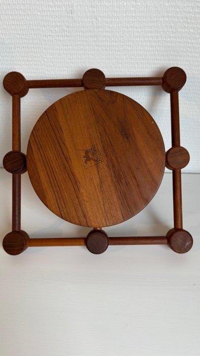 Nissen - Tafelmiddenstuk - Model Digsmed 1964 - Teak, Antiquités & Art, Antiquités | Meubles | Chaises & Canapés